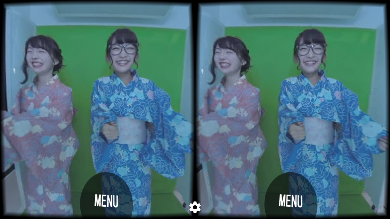 dTV VR VR動画画面