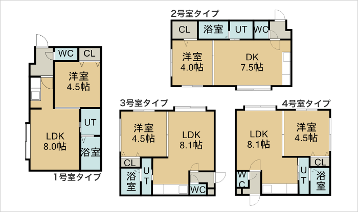 dole tukisamu(ドーレ月寒) 間取り図